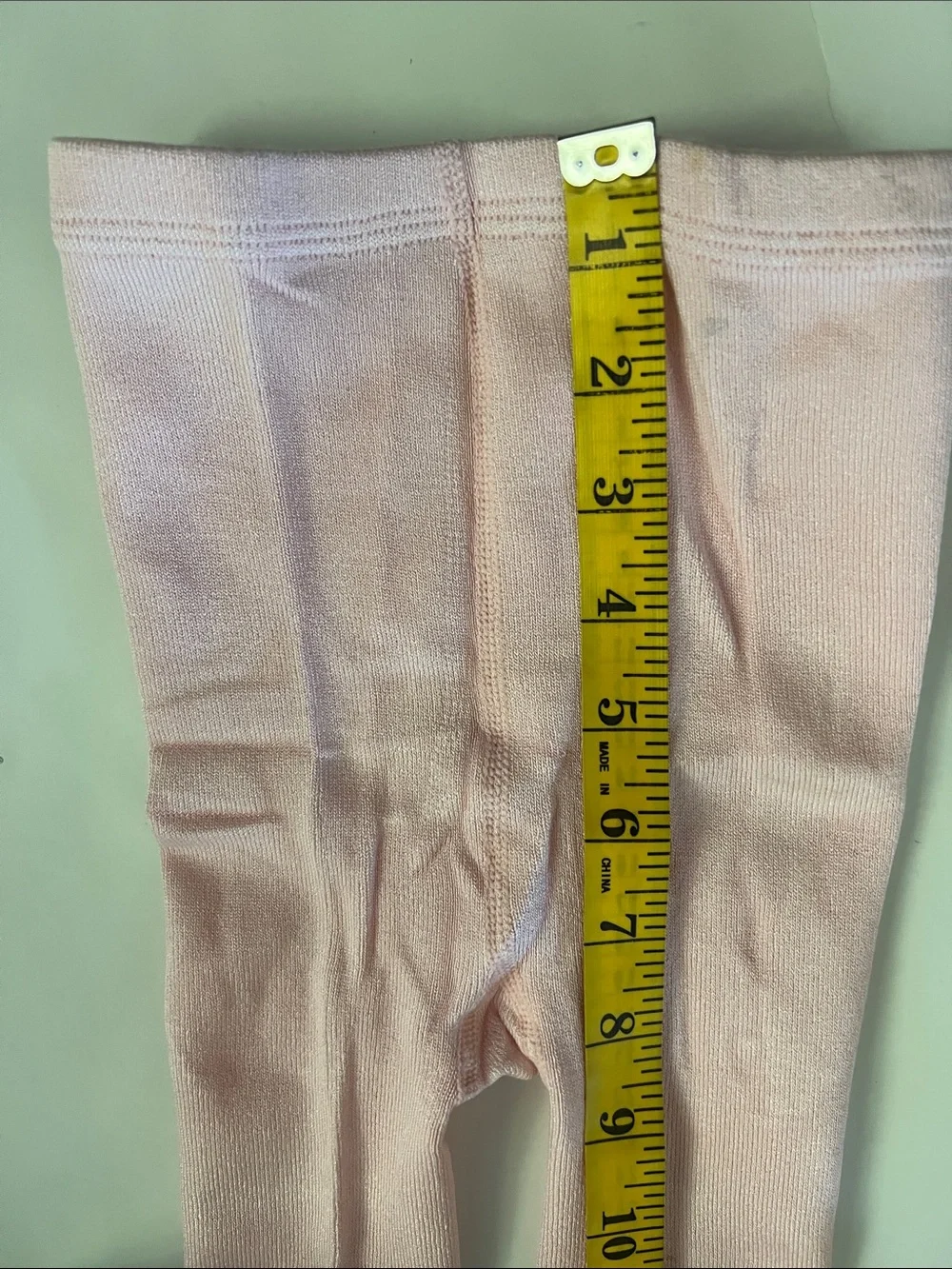 Girls Ballet Footed Knit Tights Socks pink